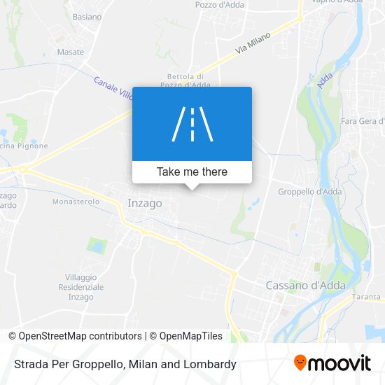 Strada Per Groppello map