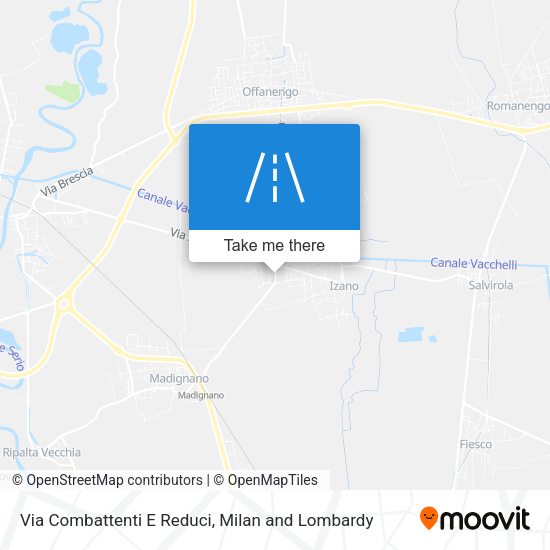 Via Combattenti E Reduci map