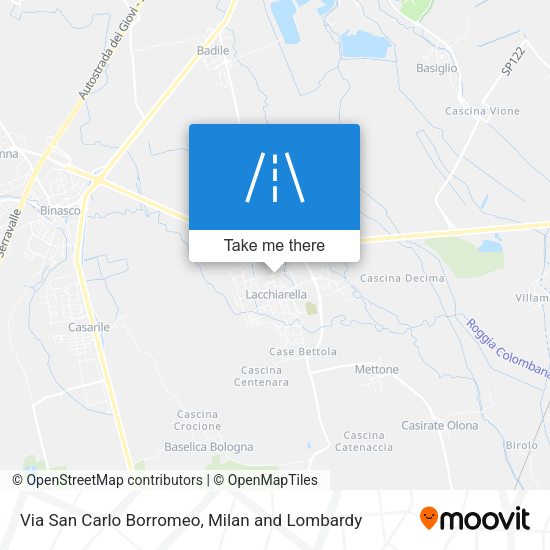 Via San Carlo Borromeo map