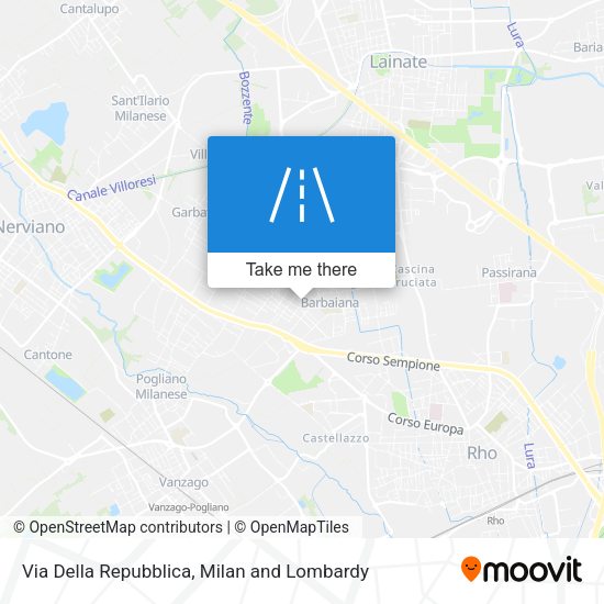 Via Della Repubblica map