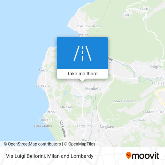 Via Luigi Bellorini map