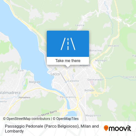 Passaggio Pedonale (Parco Belgioioso) map