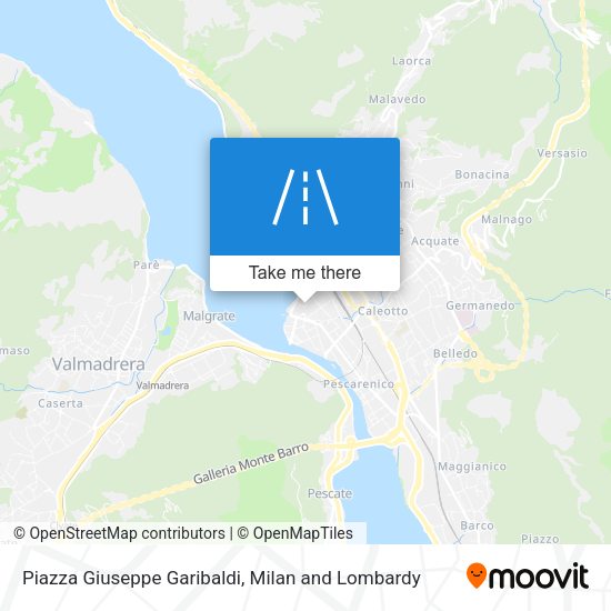 Piazza Giuseppe Garibaldi map
