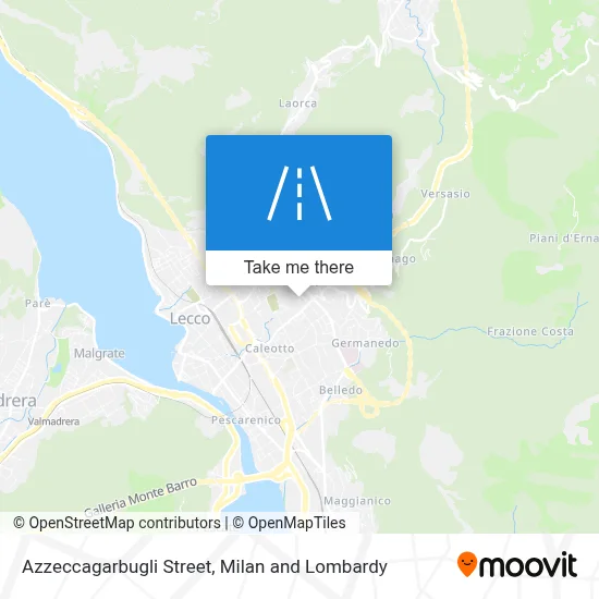 Azzeccagarbugli Street map