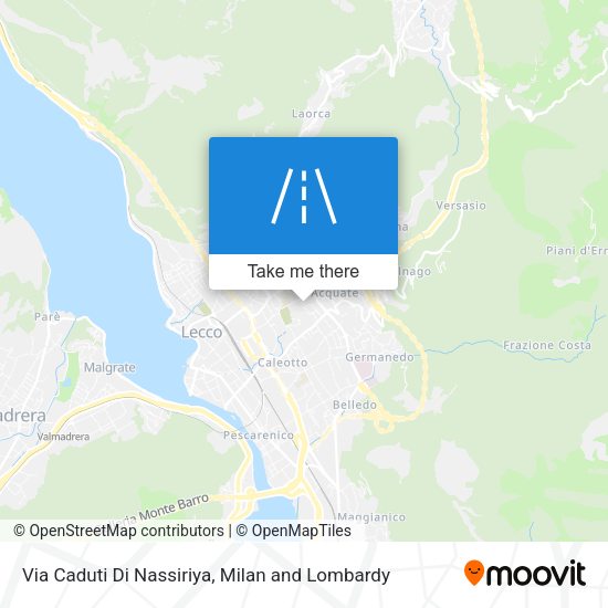 Via Caduti Di Nassiriya map