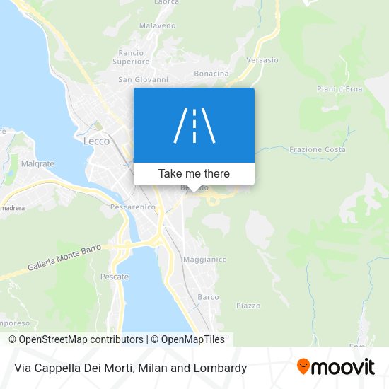 Via Cappella Dei Morti map