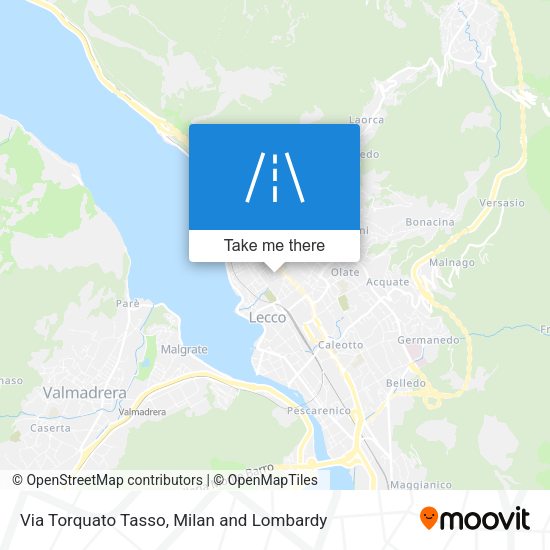 Via Torquato Tasso map