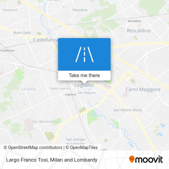 Largo Franco Tosi map