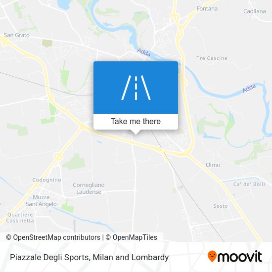 Piazzale Degli Sports map