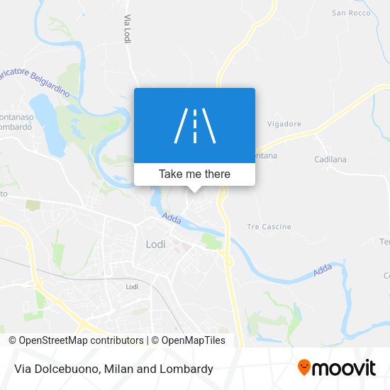 Via Dolcebuono map