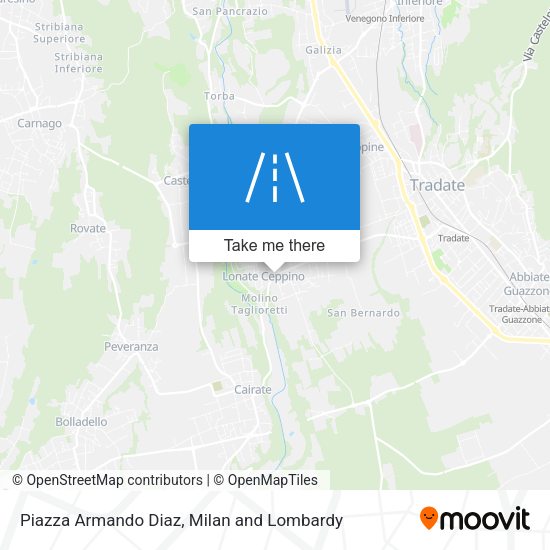 Piazza Armando Diaz map