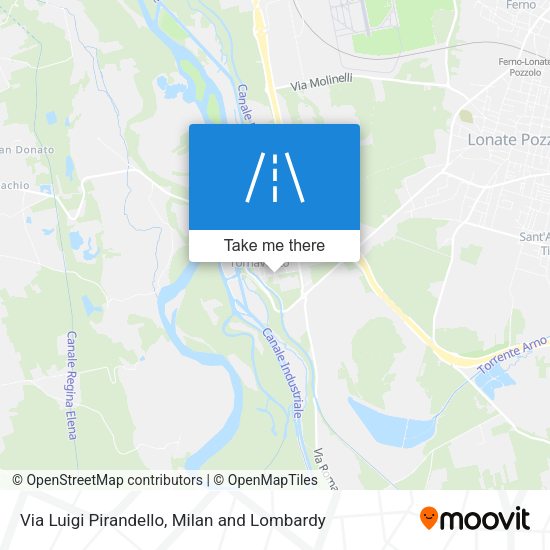 Via Luigi Pirandello map