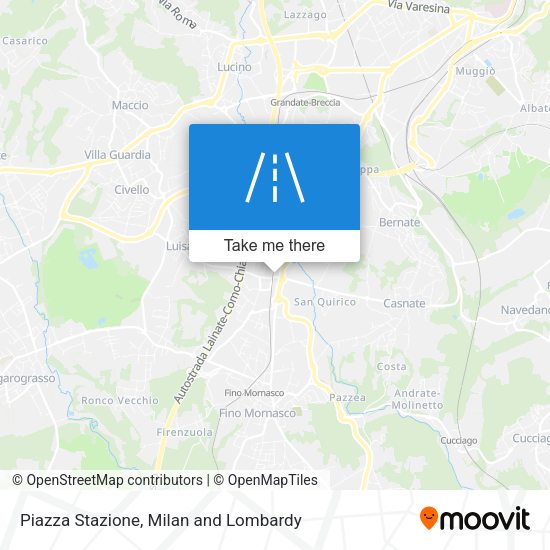 Piazza Stazione map