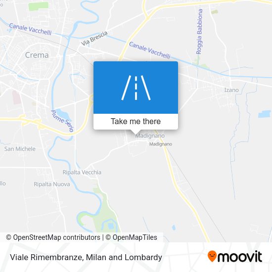 Viale Rimembranze map