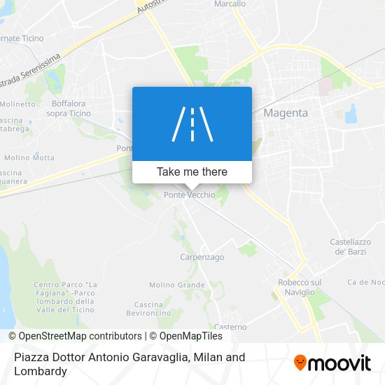 Piazza Dottor Antonio Garavaglia map