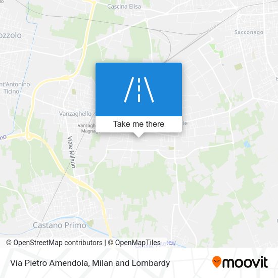 Via Pietro Amendola map