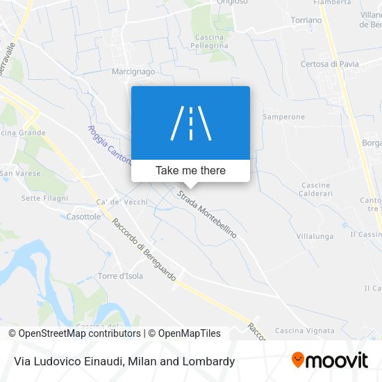 Via Ludovico Einaudi map