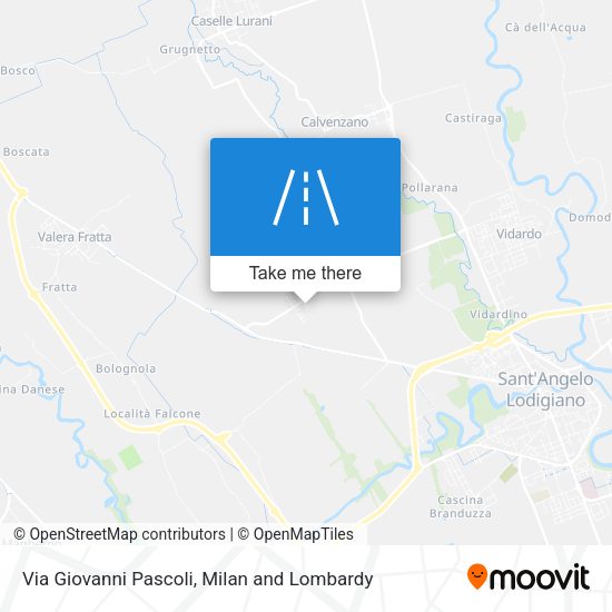 Via Giovanni Pascoli map