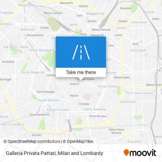 Galleria Privata Pattari map