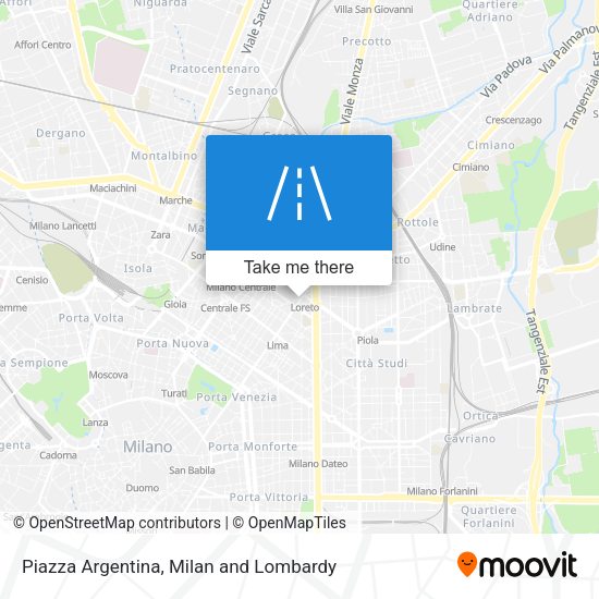 Piazza Argentina map