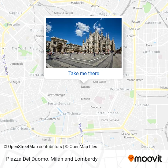 Piazza Del Duomo map