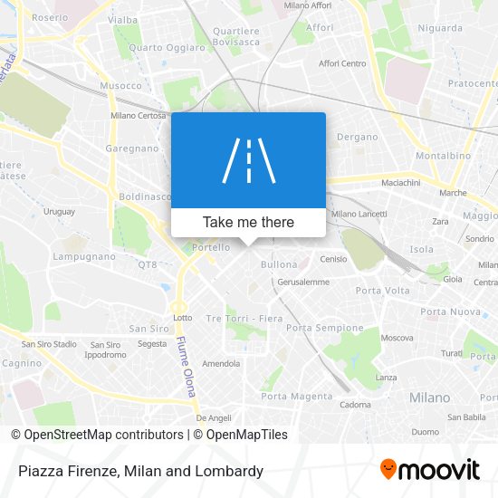 Piazza Firenze map