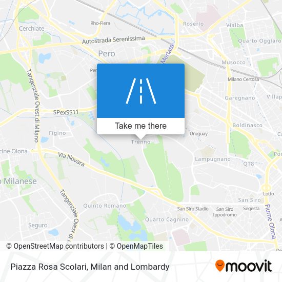 Piazza Rosa Scolari map