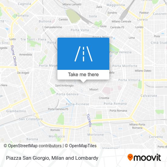 Piazza San Giorgio map
