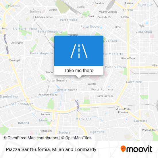 Piazza Sant'Eufemia map