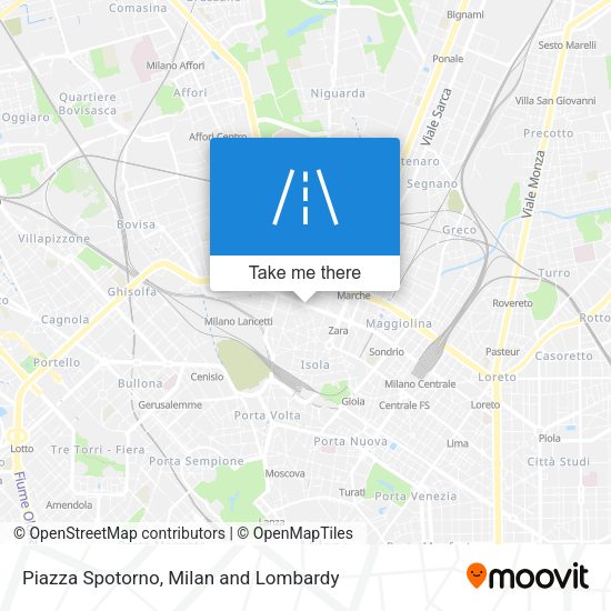 Piazza Spotorno map