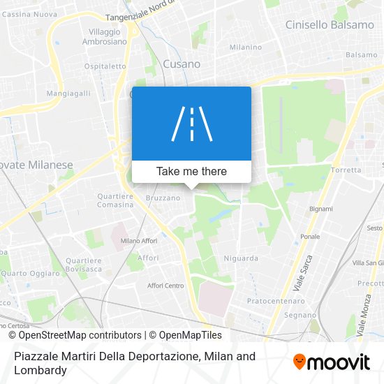 Piazzale Martiri Della Deportazione map
