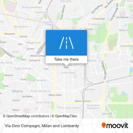 Via Dino Compagni map