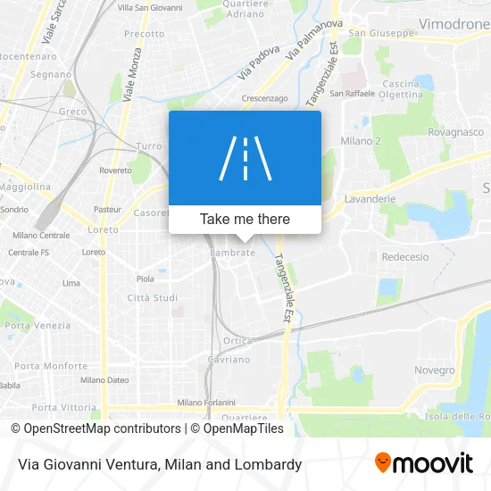 Via Giovanni Ventura map