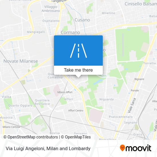 Via Luigi Angeloni map