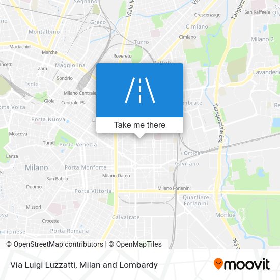 Via Luigi Luzzatti map
