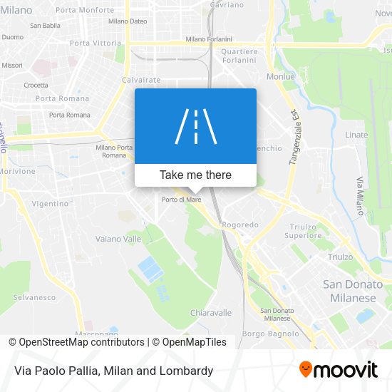 Via Paolo Pallia map