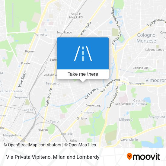 Via Privata Vipiteno map