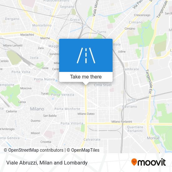 Viale Abruzzi map
