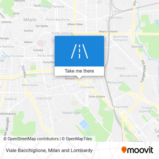 Viale Bacchiglione map
