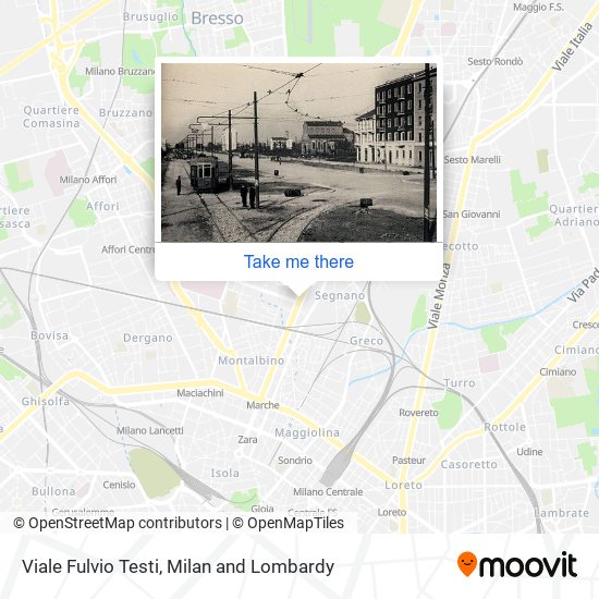 Viale Fulvio Testi map