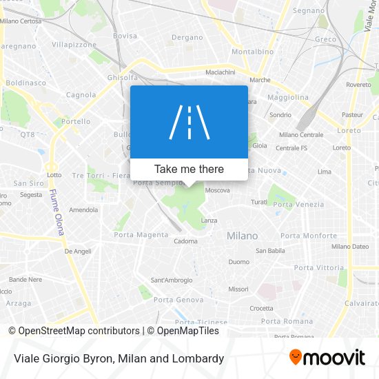 Viale Giorgio Byron map