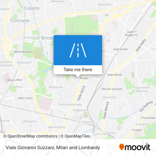 Viale Giovanni Suzzani map