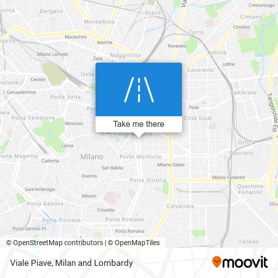 Viale Piave map