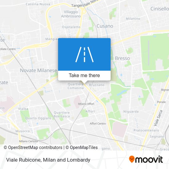 Viale Rubicone map
