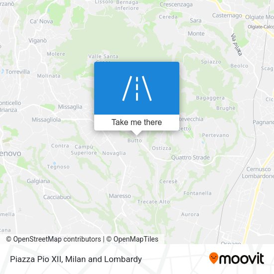 Piazza Pio XII map