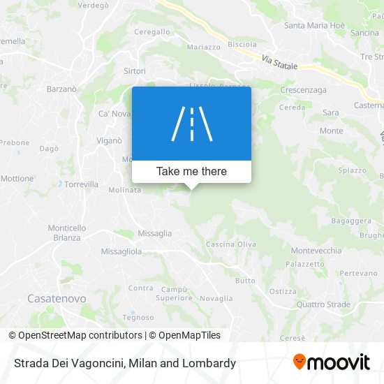 Strada Dei Vagoncini map