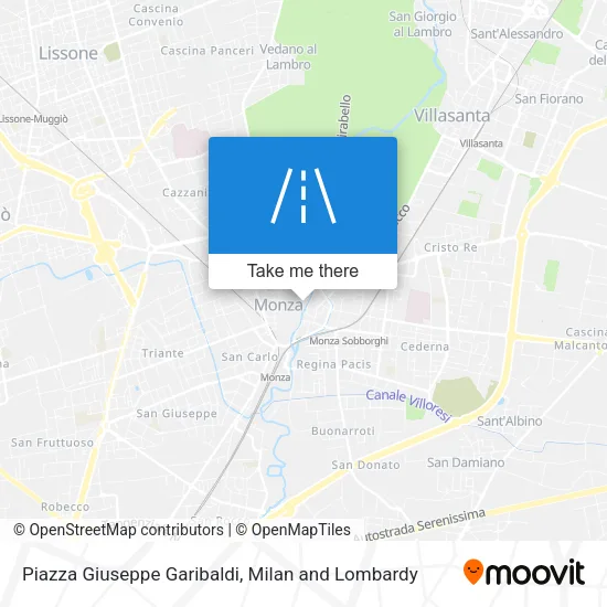 Piazza Giuseppe Garibaldi map