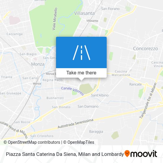 Piazza Santa Caterina Da Siena map