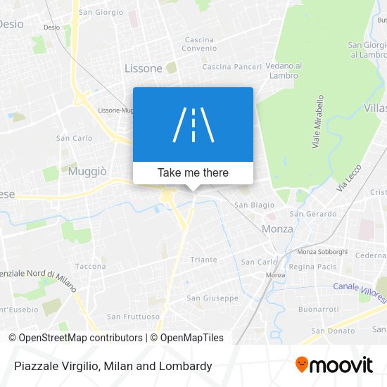 Piazzale Virgilio map