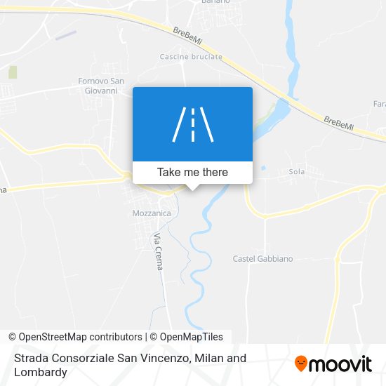 Strada Consorziale San Vincenzo map